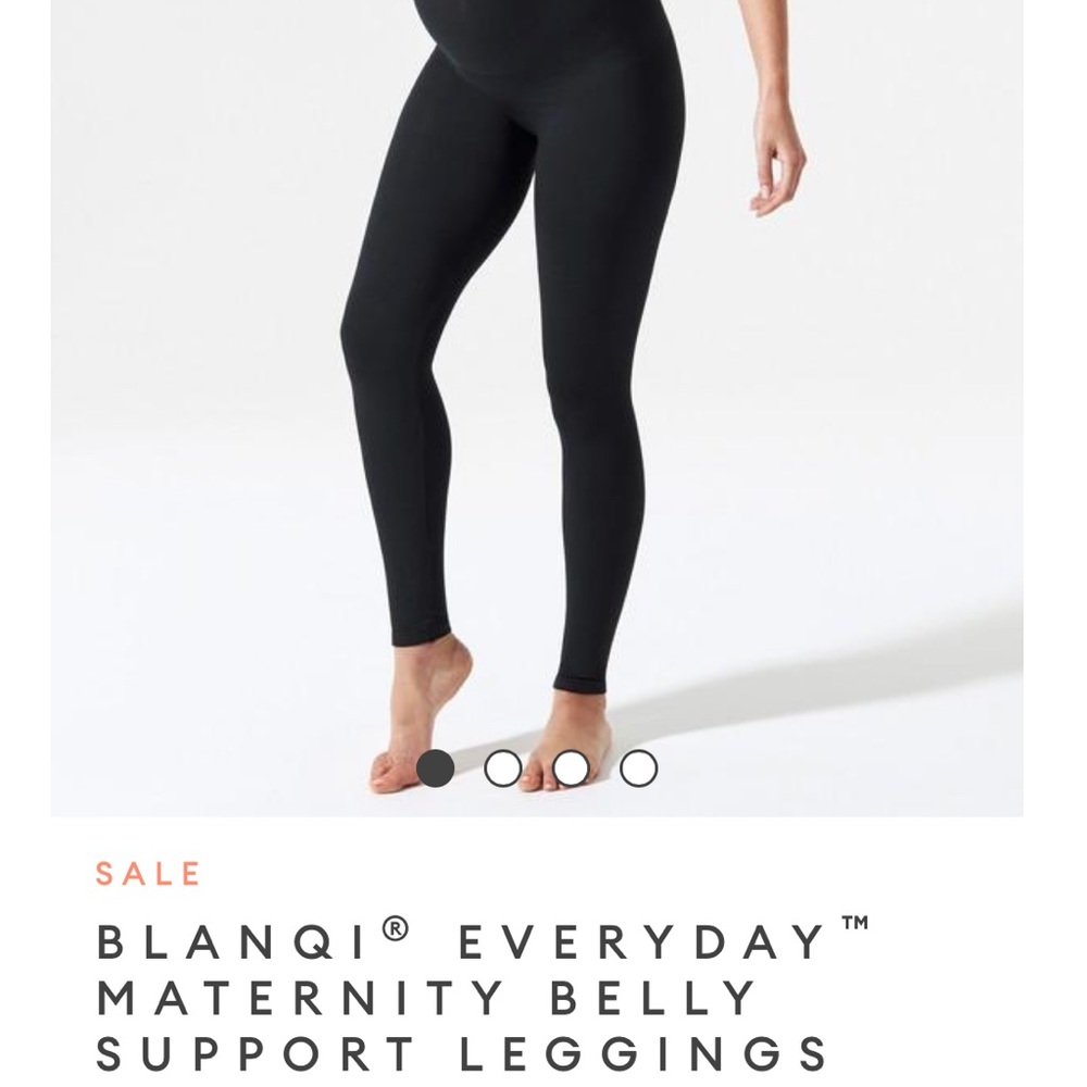 Blanqi everyday maternity belly support leggings
